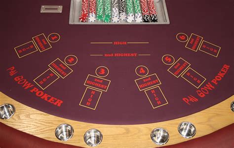 Pai gow poker .